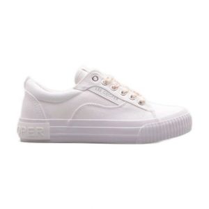 Trampki Lee Cooper LCW-24-31-2170L białe. Białe trampki bez wzorów, z materiału, bez zapięcia. Za 197,45 zł.