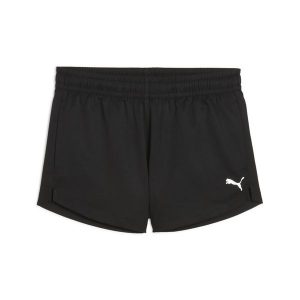 Młodzieżowe tkane szorty Train All Day ESS PUMA Black. Czarna szorty Puma, bez wzorów, młodzieżowe. Za 89,00 zł.