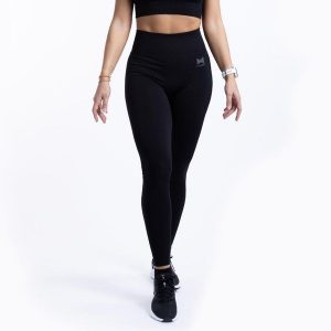 Xtreme Sportswear legginsy sportowe damskie Czarny. Czarne legginsy XTREME, bez wzorów. Za 108,99 zł.