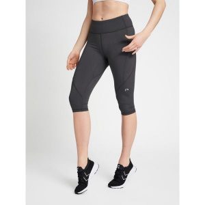 Damskie legginsy 3/4 Newline Hw. Szare legginsy Newline, bez wzorów. Za 267,00 zł.