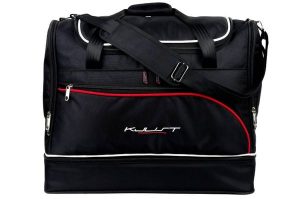Torba sportowa KJUST SP12GS (60L). Czarne torby podróżne i sportowe KJUST, bez wzorów, z materiału, na ramię. Za 260,00 zł.