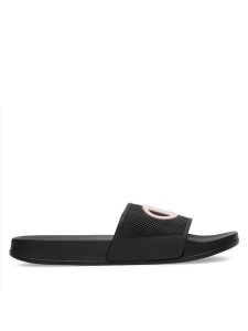 Champion Klapki SAMOA CORE S11626-KK001_ Czarny. Czarne klapki Champion, bez wzorów, z tworzywa sztucznego, bez obcasa. Za 79,99 zł.