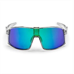 Okulary przeciwsłoneczne CHPO Henrik Grey/Rainbow Mirror. Niebieskie okulary przeciwsłoneczne ECHO, prostokątne. Za 204,95 zł.