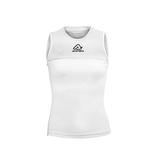 Damski tank top Acerbis Vicky. Białe topy ACERBIS, bez wzorów, eleganckie, bez kołnierzyka, bez ramiączek. Za 135,00 zł.