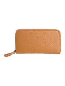Christian Laurier Skórzany portfel "Mony" w kolorze karmelowym - 19,5 x 10,5 cm rozmiar: onesize. Brązowe portfele Christian Laurier, bez wzorów, z materiału. Za 161,34 zł.