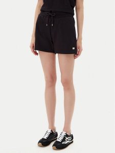 EA7 Emporio Armani Szorty sportowe 7W000079 AF13135 UC001 Czarny Regular Fit. Czarne spodenki sportowe EA7 Emporio Armani, m, bez wzorów, z bawełny. Za 198,99 zł.