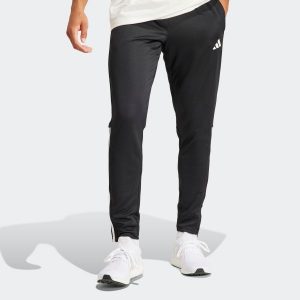 Spodnie treningowe do piłki nożnej ADIDAS Sereno. Czarne spodnie dresowe ADIDAS, l, bez wzorów, z dresówki. Za 179,99 zł.
