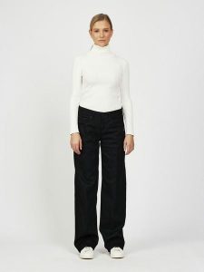 GANG JEANS Dżinsy "River" - Comfort fit - w kolorze czarnym rozmiar: W34. Czarne jeansy GANG JEANS, z aplikacjami, z jeansu. Za 293,95 zł.