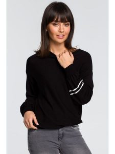 Be Wear Sweter w kolorze czarnym rozmiar: onesize. Czarne swetry oversize Be Wear, bez wzorów, ze splotem, bez ramiączek. Za 163,45 zł.