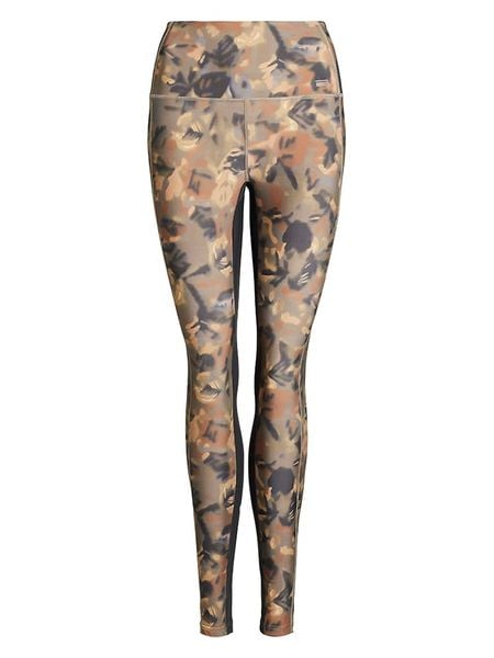 Rethinkit Legginsy sportowe "Beth" w kolorze jasnobrązowo-beżowym rozmiar: M. Brązowe legginsy Rethinkit, bez wzorów, z materiału, z podwyższonym stanem. Za 170,47 zł.