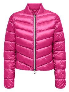 ONLY Kurtka pikowana w kolorze różowym rozmiar: XL. Różowe kurtki ONLY, xl, bez wzorów, bez kaptura. Za 140,53 zł.