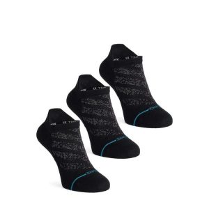 Skarpety biegowe Stance Run Ultralight Tab 3 Pack. Czarne skarpetki Stance, bez wzorów. Za 138,59 zł.