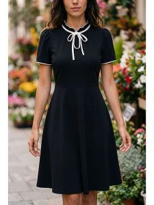SOULSHAE Sukienka w kolorze czarnym rozmiar: L/XL. Czarne sukienki SOULSHAE, l, bez wzorów, bez kołnierzyka, bez ramiączek, mini. Za 154,95 zł.