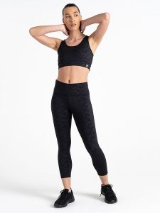 Dare 2b Legginsy sportowe "Influential" w kolorze czarnym rozmiar: 44. Czarne legginsy Dare 2b, bez wzorów, z materiału. Za 86,45 zł.