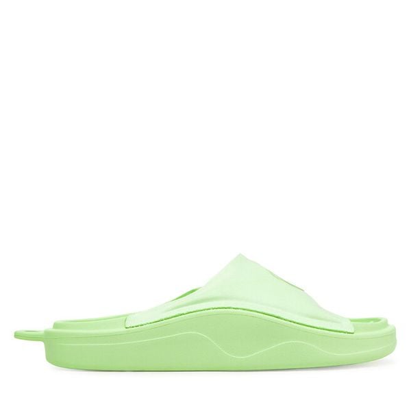 Klapki adidas. Zielone kalosze ADIDAS, bez wzorów. Za 277,99 zł.