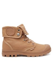 Palladium Trapery Baggy 92353-287-M Brązowy. Brązowe buty zimowe Palladium, z materiału, bez obcasa, bez zapięcia. Za 259,99 zł.