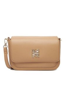 Nine West Torebka CEO-LAYLA-S241045 Beżowy. Brązowe listonoszki Nine West, bez wzorów, z materiału, bez dodatków. Za 179,99 zł.