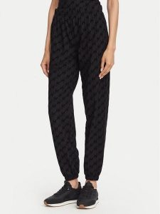 HUGO Spodnie dresowe Flokky 50566682 Czarny Relaxed Fit. Czarne spodnie dresowe Hugo, xl, bez wzorów, z bawełny. Za 399,99 zł.