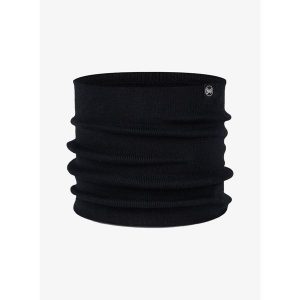 Komin na szyję Buff Lilon - black. Czarne szaliki Buff, bez wzorów. Za 96,99 zł.