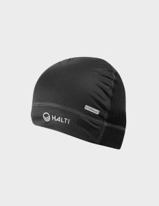 Czapka skitourowa Halti Avion Windy. Czarne czapki HALTI, bez wzorów, z materiału. Za 89,99 zł.