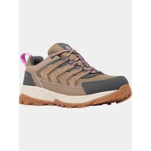 Buty Turystyczne Niskie Damskie Columbia Strata Trail Low WP. Brązowe buty trekkingowe Columbia, bez zapięcia. Za 469,00 zł.