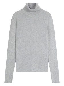 Perfect Cashmere Kaszmirowy golf "Bise" w kolorze szarym rozmiar: M. Szare golfy Perfect Cashmere, bez wzorów, z kaszmiru. Za 347,99 zł.