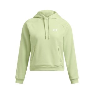 Damska bluza z kapturem Under Armour Fleece® Pro. Białe bluzy Under Armour, bez wzorów, z kapturem. Za 312,50 zł.