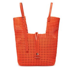 Torebka Gianni Chiarini. Pomarańczowe torebki klasyczne Gianni Chiarini, bez wzorów, bez dodatków. Za 579,99 zł.