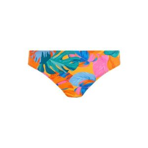 Figi do kostiumów kąpielowych dla kobiet Freya Aloha coast. Brązowe figi Freya, bez wzorów, z tkaniny. Za 169,00 zł.