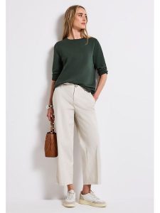 Street One Bluza w kolorze ciemnozielonym rozmiar: 38. Zielone bluzy Street One, bez wzorów, bez kaptura. Za 136,13 zł.
