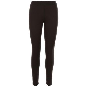 Legginsy Damskie Fuzzy Sherpa. Czarne legginsy Trespass, bez wzorów, z dzianiny, długie. Za 286,99 zł.
