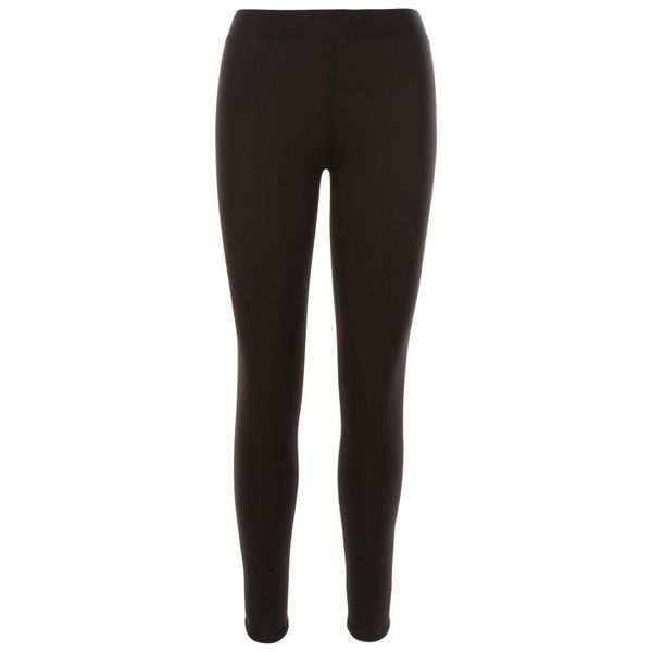 Legginsy Damskie Fuzzy Sherpa. Czarne legginsy Trespass, bez wzorów, z dzianiny, długie. Za 286,99 zł.