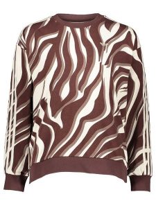 Adidas Bluza w kolorze jasnobrązowo-beżowym rozmiar: XL. Brązowe bluzy ADIDAS, xl, bez wzorów, bez kaptura. Za 139,54 zł.