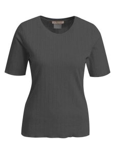 Smith & Soul Koszulka w kolorze antracytowym rozmiar: XS. Czarne bluzki Smith & Soul, xs, bez wzorów, bez kołnierzyka, bez ramiączek. Za 78,99 zł.