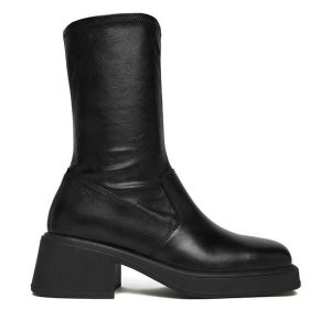 Botki Vagabond Shoemakers. Czarne botki Vagabond Shoemakers, bez wzorów, bez obcasa, na płaskiej podeszwie, bez zapięcia. Za 519,99 zł.