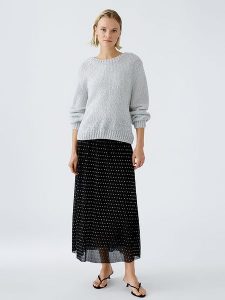 Oui Spódnica w kolorze czarnym rozmiar: 36. Czarne spódnice Oui, bez wzorów, maxi. Za 202,03 zł.