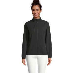 Damska Kurtka Soft Shell Falcon Zapinana Na Zamek Błyskawiczny. Czarne kurtki SOL'S, l, bez wzorów, bez kaptura. Za 272,99 zł.