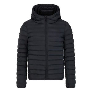 Kurtka puchowa z kapturem dla kobiet Protest Ice. Czarne kurtki sportowe Protest, bez wzorów, z puchu, z kapturem, narciarskie. Za 393,30 zł.