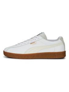 Puma Skórzane sneakersy "Delphin" w kolorze białym rozmiar: 40,5. Białe trampki Puma, bez wzorów, bez zapięcia. Za 126,15 zł.