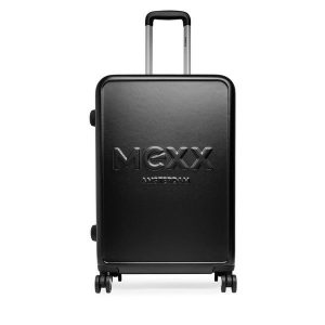 Walizka średnia MEXX. Czarne walizki Mexx, bez wzorów, średnie. Za 319,99 zł.