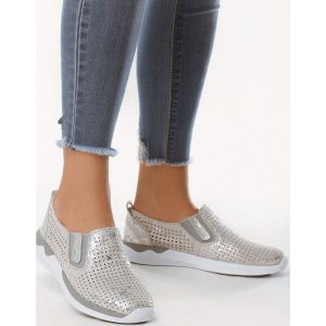 Srebrne Buty Sportowe Trust In. Buty sportowe marki Born2be. Za 119,99 zł.