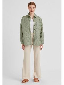 Milestone Kurtka pikowana "Mamba" w kolorze miętowym rozmiar: 34. Zielone kurtki Milestone, bez wzorów, bez kaptura. Za 260,99 zł.