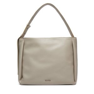 Torebka Calvin Klein. Szare shopper bag Calvin Klein, bez wzorów, bez dodatków. Za 429,99 zł.