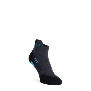 Skarpety biegowe CMP Running Sock SkinLife. Czarne skarpetki CMP, bez wzorów. Za 36,99 zł.