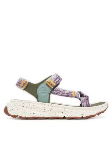 Timberland Sandały Motion Dune TB0A41R8EUA1 Fioletowy. Fioletowe sandały Timberland, bez wzorów, z materiału, bez obcasa, na płaskiej podeszwie, bez zapięcia. Za 229,99 zł.