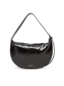 JENNY Torebka C-JNY-M-014-08 Czarny. Czarne torebki klasyczne Jenny, bez wzorów, z materiału, bez dodatków. Za 149,99 zł.
