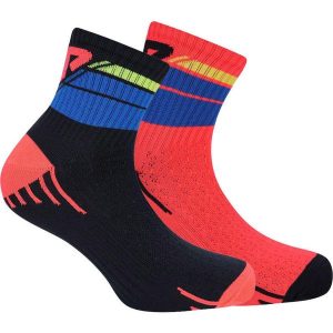 Fila 2-pack krótkie skarpety kolarskie czarno-czerwone 43-46. Czarne skarpetki Fila, bez wzorów. Za 134,99 zł.