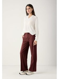 More & More Bluzka w kolorze białym rozmiar: 40. Białe bluzki More & More, bez wzorów, bez kołnierzyka, bez ramiączek. Za 135,49 zł.