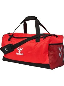Torba sportowa Hummel Core 2.0. Czarne torby podróżne i sportowe Hummel, bez wzorów, z materiału, na ramię. Za 236,00 zł.
