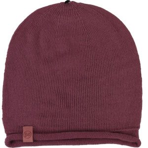 Czapka damska Buff Lekey Knitted Hat Beanie. Czerwone czapki Buff, bez wzorów, sportowe. Za 99,99 zł.